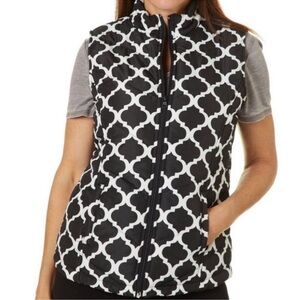 NEW JASON MAXWELL womens Quilted Vest
